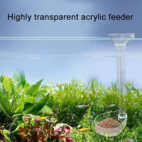 Dispensador De Alimentos Para Acuario Acrílico Multifuncional De Gran Capacidad Tubo Transparente Para Peces Y Camarones - details 3