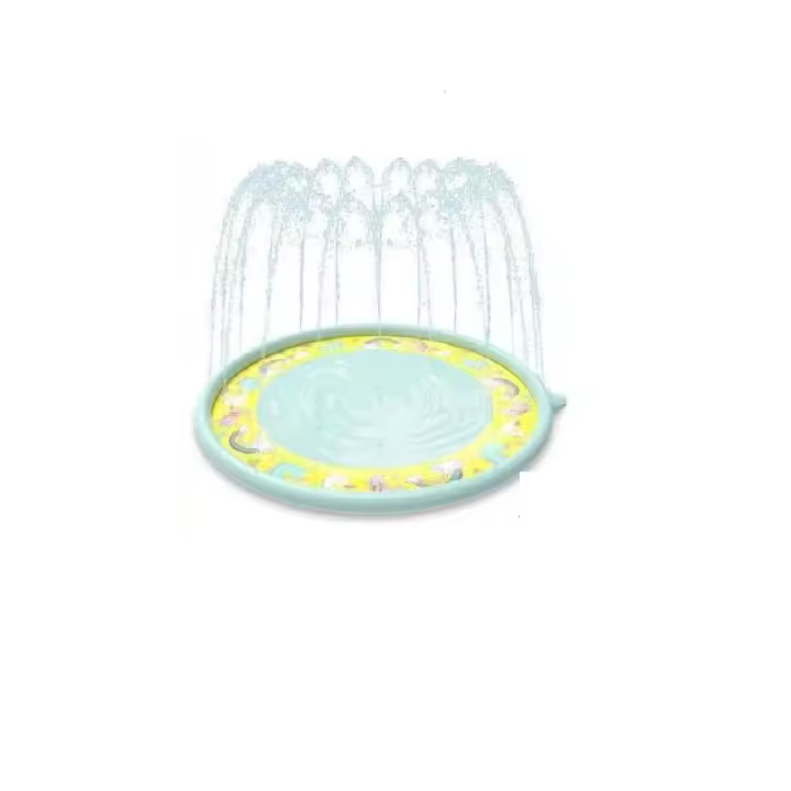 Piscina Niños Waterjet  PVC, Alfombra Spray Plash Sprinkle Play Pad Mat,Juegos Inflables Verano, Juguetes al Aire Libre - 1