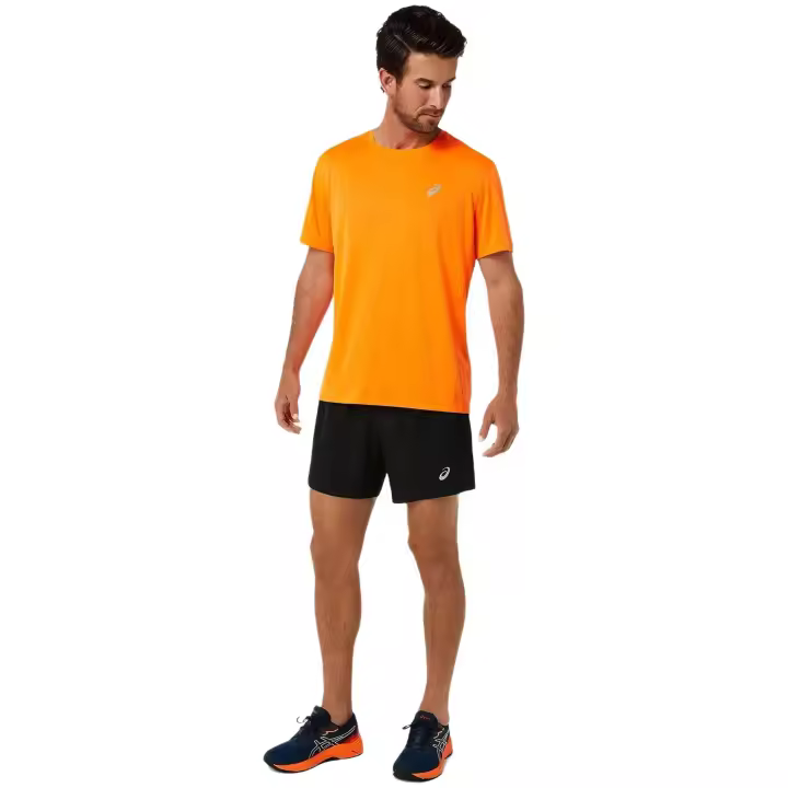 Camiseta de Manga Corta Asics Katakana para hombre en color naranja - 1