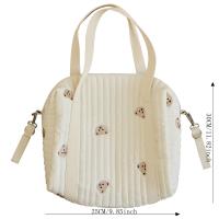 Bolsa De Diaper Con Cremallera Y Bordado Estilo Mummy Para Silla De Paseo Y Bolsa De Bebé Material Principal Diverso Tamaño Único - details 2