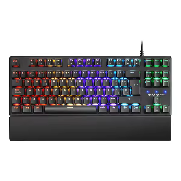 TECLADO MECANICO MARS GAMING MKXTKL - SWITCH AZUL - 1