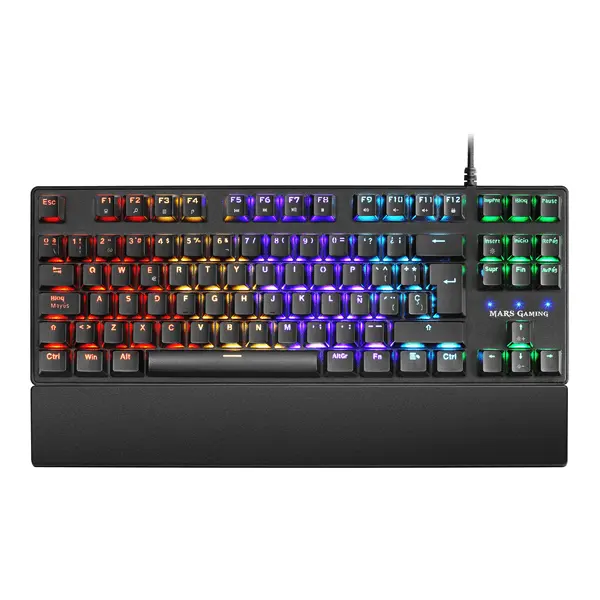 TECLADO MECANICO MARS GAMING MKXTKL - SWITCH AZUL - 1