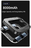 Luz De Auto Fotografía Con Bluetooth Y Recarga Para Selfie Tri-color Ajustable Iluminación De Anillo Para Cages De Conejos - details 12