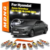 Kit De Luces LED Para Interior De Coche Maletero Y Mapa MDNG Para Hyundai Azera Grandeur XG TG HG IG 1998-2021 12V T10 Canbus 2W 320LM - details 0