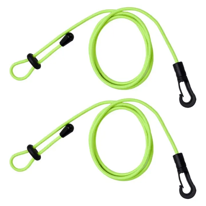 Correa De Seguridad Para Remo De Kayak 2 Piezas Lanyard Ajustable Para Canoa Y Pesca Correa De Ancilota Para Remos Y Cañas De Pescar Instalación Fácil Ligera Y Resistente - 1