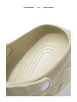 Zapatillas De Hombre Para El Jardín Y La Playa Zapatos De Comodidad Con Suela Gruesa Sandalias De Casa Exterior Clogs EVA Medio Tacón Estilo Sólido - details 3