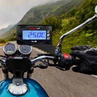 Medidor De Temperatura De Agua Para Motocicleta Koso Universal 4 En 1 Dual Temp LCD Digital Muestra De Voltaje Y Temperatura Del Aceite - details 0