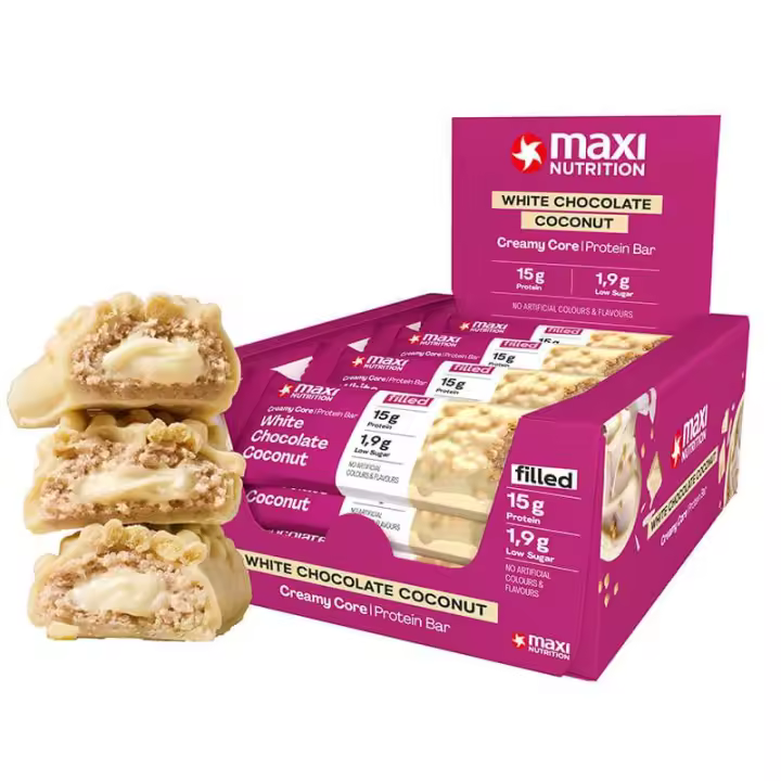 Maxi Nutrition Barrita con Relleno Cremoso de Proteína de Chocolate Cookie Milk - 1