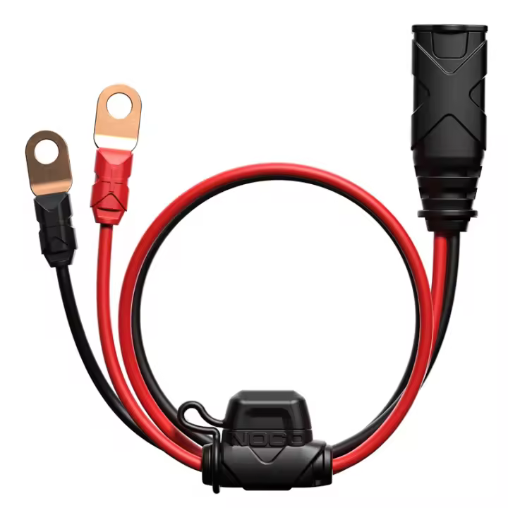 Mazo de Cables, Compatible con Terminal de Ojal NOCO GC002 X-Connect M6 (1/4") Cables de Cargador Lento Cable Cargador Batería Cables de Accesorios para NOCO - 1