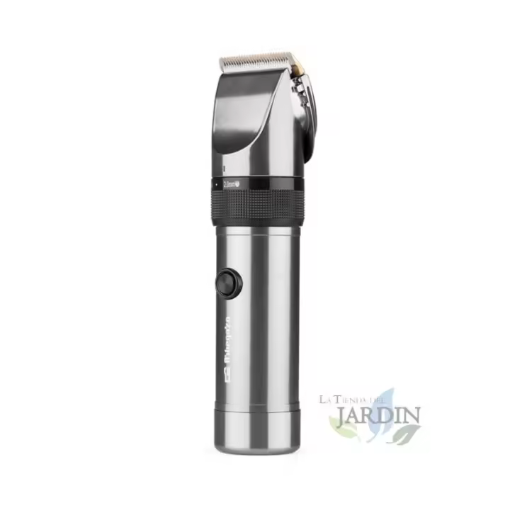 SUINGA Cortapelos cerámico profesional Orbegozo 5W, cuerpo aluminio, batería litio extraíble, potente y duradero - 1