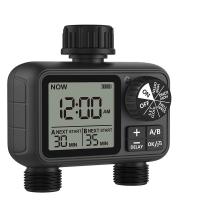 Nuevo Timer De Agua Digital Con 2 Salidas Control Independiente Programación Ajustable Instalación Fácil Riego De Jardín Y Césped - details 0