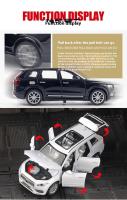 Modelo De Coche Volvo XC90 SUV a Escala 1:32 Con Sonido Y Luz Juguetes Para Niños Decoración De Casa Metal No Edible Para Mayores De 14 Años - details 3
