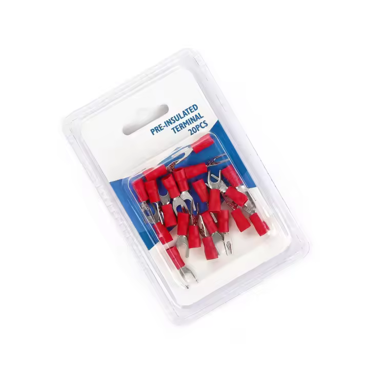 Conector Aigostar gran aislamiento SV1.25-6 negro preaislado (20 unidades). Asegura conexiones eléctricas seguras y duraderas, ideal para tus proyectos. - 1