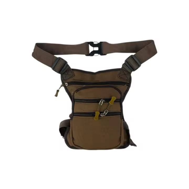 MEJORADA DL-54 Bolsa táctica de pierna y cintura, multiusos para exteriores, senderismo, ciclismo y motocicleta. Disponible en colores sólidos y estampados de camuflaje. - 1