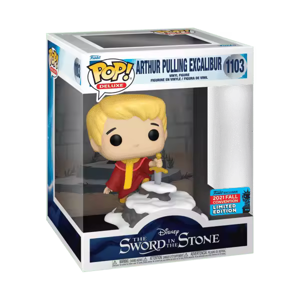 Funko Pop  Arturo sacando Excalibur (1103)  Edición Limitada - 1