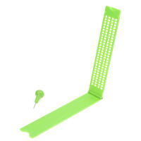 Tablero De Escritura En Braille De Plástico Portátil Para Escuela Con Estuche Práctico Para Practicar Escribir - details 3