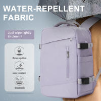Mochila De Viaje Aprobada Para Flight 40x20x25 Para Hombres Y Mujeres Mochila De Negocios Con Computadora Para Estudiantes Regreso a La Escuela Material De Nylon Sistema De Almacenamiento Air Cushion Belt - details 5