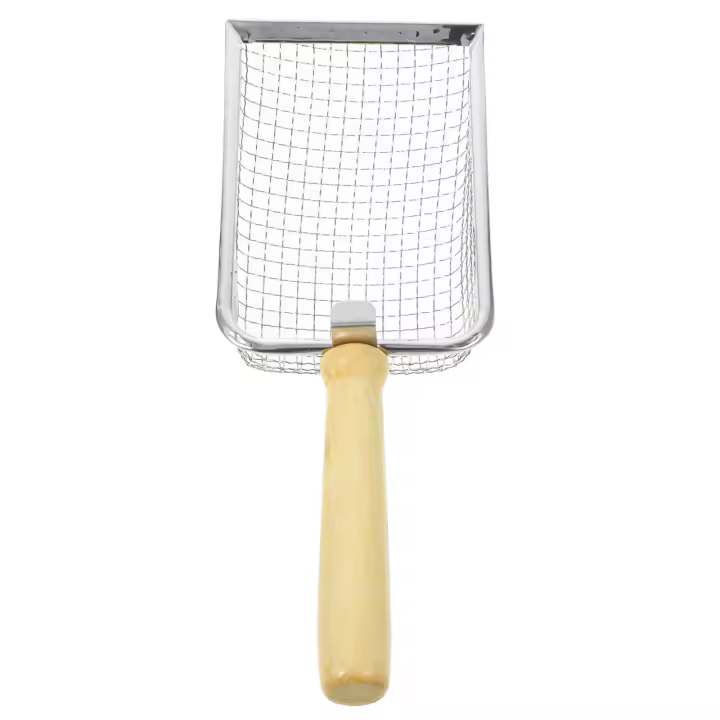 Escobilla De Acero Inoxidable Para Arena De Gato Reptiles Y Terrarios Accesorios De Jardín De Piedra Madera Y Tierra - 1