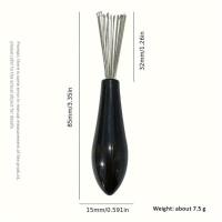 Cepillo De Limpieza Para Peine Con Mango De Plástico Herramienta De Belleza Para Eliminar Enredos Y Limpieza De Cepillos De Pelo - details 2