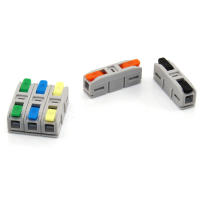 Conectores Eléctricos Universales Rápidos 10Pcs Terminales De Bloque De Conexión Compactas Para Cableado Doméstico Push-in - details 5