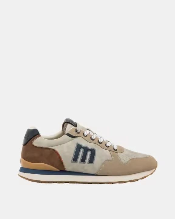 MUSTANG 84835 Zapatillas Bajas Hombre Beige - 1