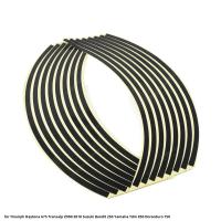 Pegatina Reflector Para Rueda De Motocicleta 16X Adhesivo De Banda Para Triumph Daytona 675 Transalp Z900 Suzuki Bandit 250 - details 9