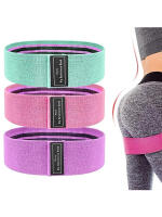 Banda De Resistencia Para Yoga Y Pilates Elasticidad Ajustable Para Entrenamiento De Hips Y Piernas Equipo De Gimnasio Para Ejercicios En Casa - details 6