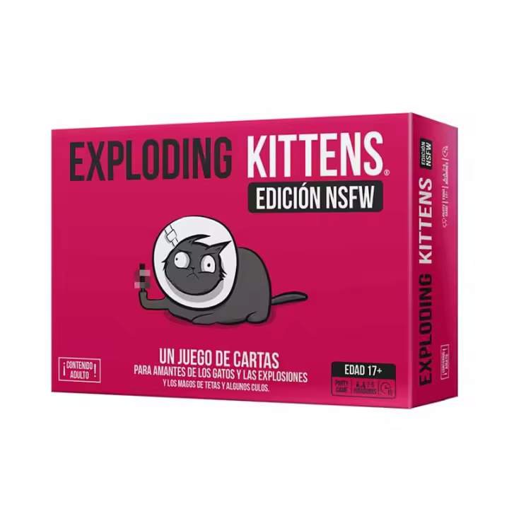 Exploding Kittens NSFW (Nueva Edición) +18, de Asmodee - 1