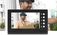 Sistema de intercomunicación de vídeo con cable, cámara de puerta, timbre, Kits de teléfono para casa, Villa, apartamento - details 2