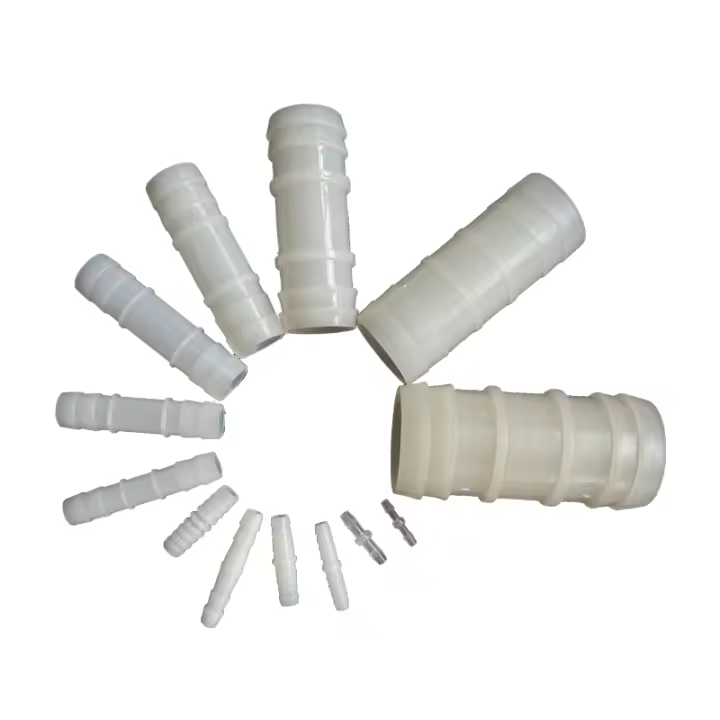 Conector De Reparación De Tubo Juego De 5 Piezas 1 Pieza Extensor De Conexión Directa Coupling De Diametro Igual Plástico Para Laboratorio Y Riego Del Jardín - 1