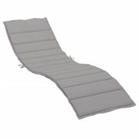 vidaXL Cojín de tumbona de tela Oxford 200x50x3 cm Color Antracita,  Gris,  Crema y mas Cojín Decorativo de Asiento Cojines de muebles de salon - details 11