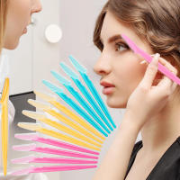 30 Uds., maquinilla de afeitar para cejas, afeitadoras, recortadoras para mujeres y hombres, removedores de vello facial, maquinilla de afeitar facial exfoliante multiusos - details 8