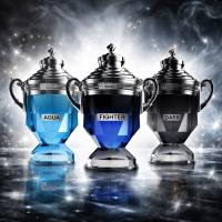 Pack Eau de Toilette (EDT) Hombre 3x100ml Intra Winner – Aqua Fighter Black – Fragancia Fresca Acuática y Amaderada, Regalo - details 1