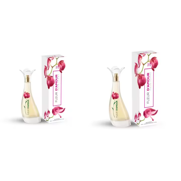 2 UNIDADES Fleur D'amour Eau de Parfum pour femme 100ml Montage Brands Fragancia inspirada en otros perfumes Perfume Mujer - 1