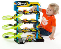 MOLTO Parking de juguete con 4 Plantas. Fácil de montar. Para niños entre 2 y 4 años. - details 0