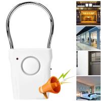 Alarma De Manija De Puerta Portátil Con Ajustes Adaptables 110dB Seguridad Operada Por Batería Equipamiento De Alarma - details 6