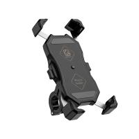 Soporte De Teléfono Móvil Para Motocicleta Con Carga Inalámbrica Rápida Y USB Montaje En Manillar De Moto Soporte Espejo - details 8