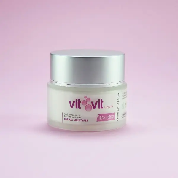 CREMA DIARIA CUIDADO DIARIO DE CARACOL VIT VIT 50ML - 1