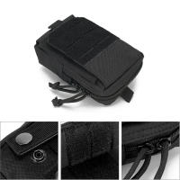 Bolsa De Teléfono Móvil Impermeable Para Correr Con Cinturón Especial Para Hombres Bolsa De Supervivencia EDC Con Molle Y Monedero Para Mochila - details 4