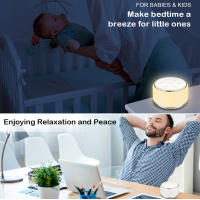 Máquina De Ruido Blanca Para Dormir Con 7 Colores Luz Nocturna 34 Sonidos Soothing Y Timer Para Bebé De 0 a 24 Meses - details 4