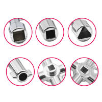 Llave De Multipropósito Mini Portátil Con Hexagonal Interno Triangular Herramientas De Mantenimiento De Calidad Para Plomeros - details 0