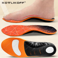 KOTLIKOFF Plantillas Deportivas Ortopédicas Para Hombres Y Mujeres Con Soporte De Arco Alto Alivio Del Talón Doloroso Absorbedor De Choque Transpirables Ligeros Y Antideslizantes Para Zapatos Planos - details 0