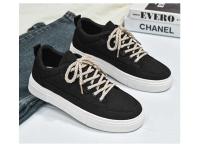 Zapatos De Patinaje Para Hombre Bajo Corte De Lona Zapatillas De Lona Planas Zapatillas De Skate Moda Plataforma Zapatillas De Encaje Para Hombre - details 18