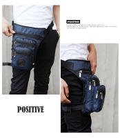 Riñonera de nailon multifunción para hombre, bolso para la cintura y la cadera, cinturón para la pierna, viaje, escalada, motociclista - details 2