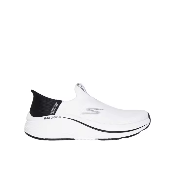 Skechers 129611_WBK Zapatillas deportivas para mujer blancas en textil y sintético 82629 - 1