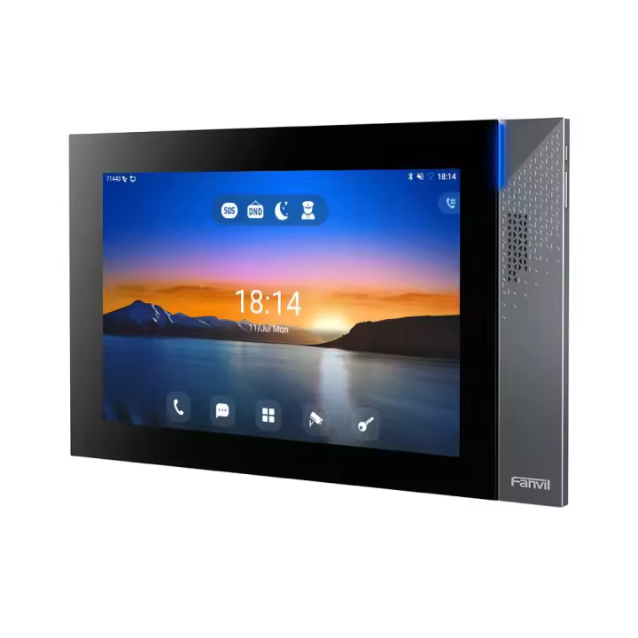 Fanvil i57a video intercom system 25.6 cm (10.1") stainless steel, black - 1