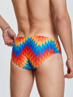 SEOBEAN Shorts De Natación Para Hombre Traje De Baño De Surf Deportivo Bikini De Dos Piezas Estilo Triángulo Material Poliéster Y Spandex - details 7
