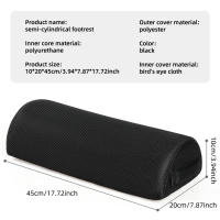 Cojín Ergonómico Para Pies Y Piernas Estilo Semi-cilíndrico Masajeador De Pies Y Rodillas Soporte Para Oficina Colchón De Pies Ajustable Para Adultos - details 5