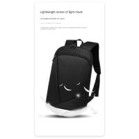 Mochila Grande Capacidad Para Estudiantes Hombres Y Mujeres Estilo Coreano Bolsa De Escuela Con Compartimento Para Computadora Para Negocios Y Comunicación - details 9