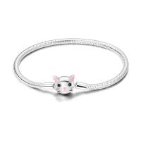 Pulsera De Plata Esterlina 925 Para Mujer Con Encantos De Mariposa Corazón Y Cadena De Serpiente Joyería DIY Clásica Adecuada Para Aniversarios - details 23